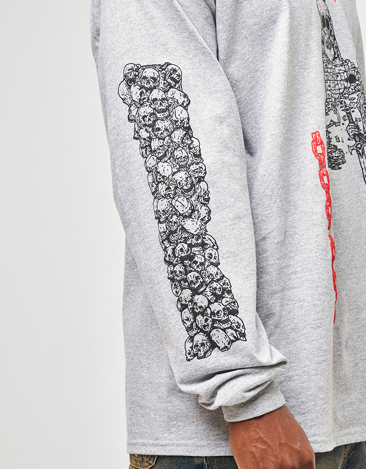 Dungeon Tyranny L/S T-Shirt - Grey