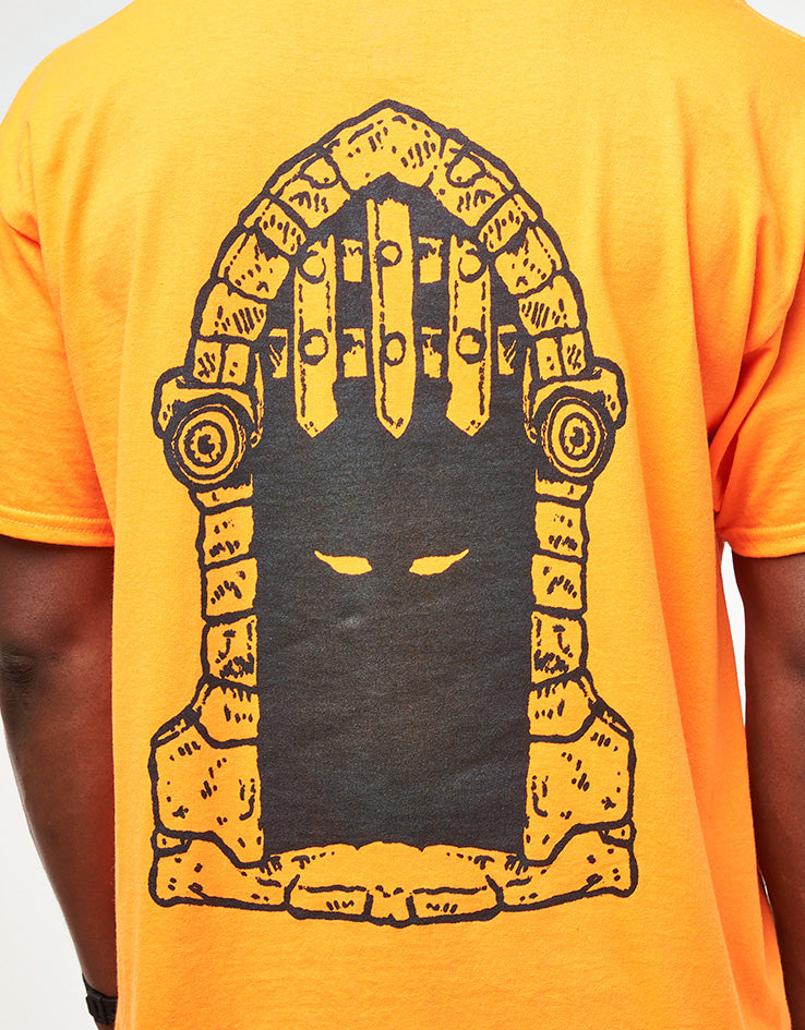 Dungeon Portcullis T-Shirt - Orange