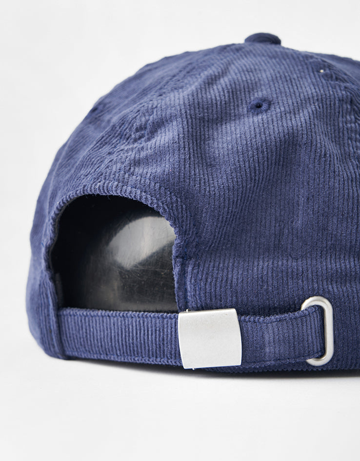 Dungeon Embroidered Cord Cap – Navy/Electric Green