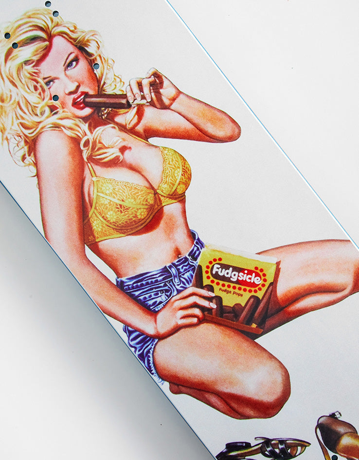 World Industries Kareem Fudgesicle EX7 Skateboard Deck - 7.68"