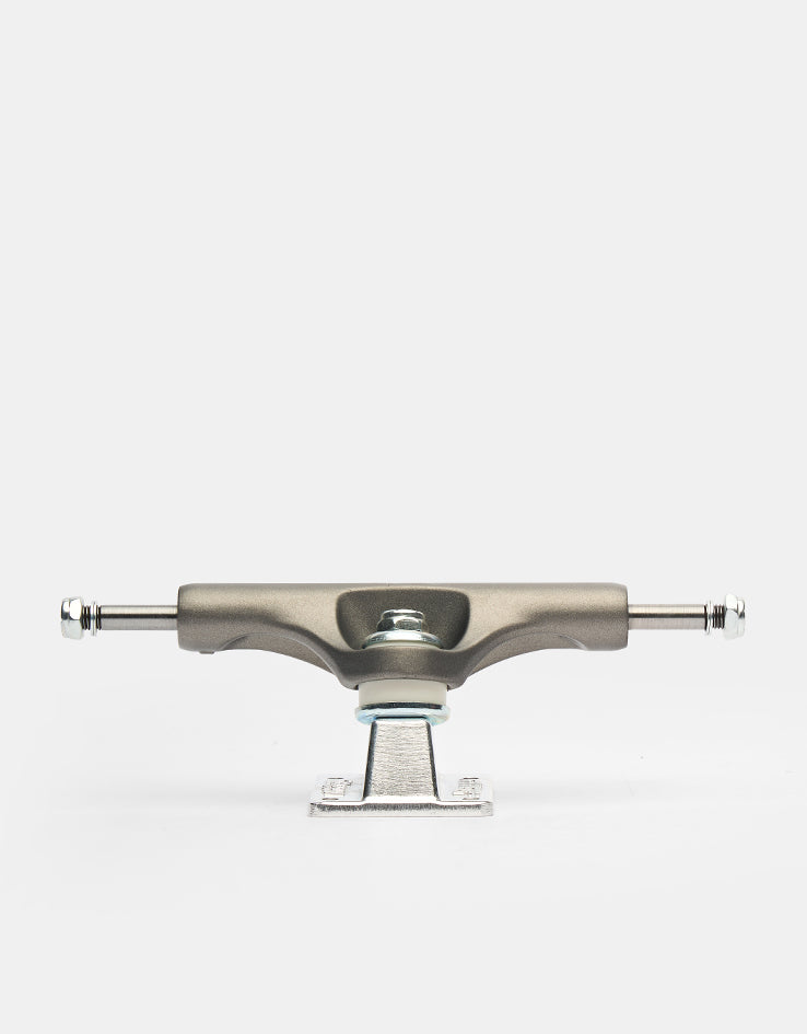 Slappy ST1 Hollow Lights Skateboard Trucks - Gunmetal/Polished (Pair)