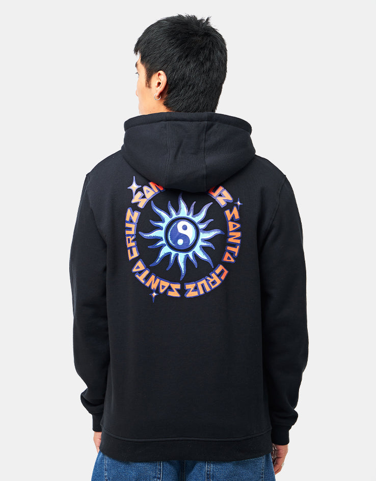 Santa Cruz Sol Tripper Pullover Hoodie - Black