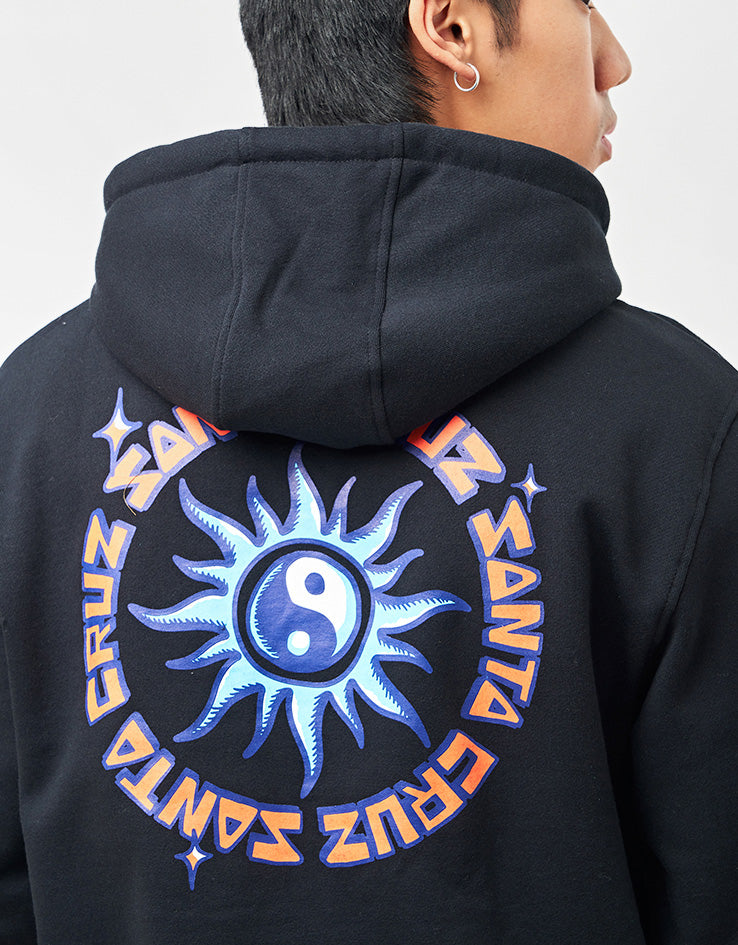 Santa Cruz Sol Tripper Pullover Hoodie - Black