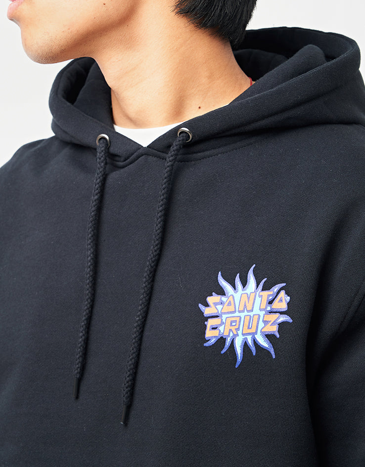 Santa Cruz Sol Tripper Pullover Hoodie - Black