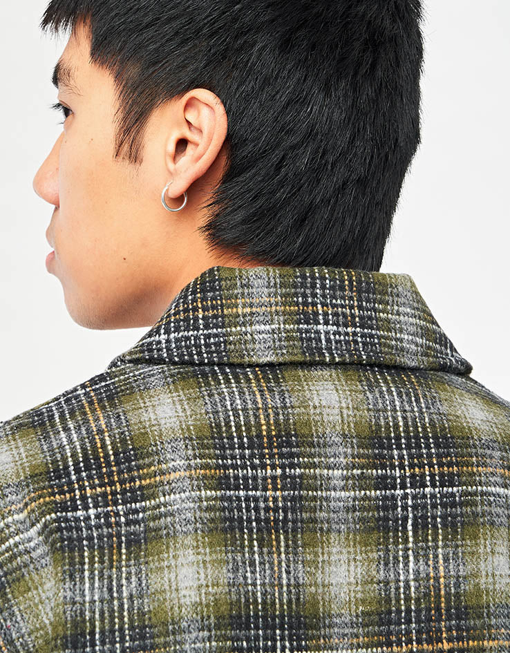 Santa Cruz Lodge L/S Shirt - Olive Check