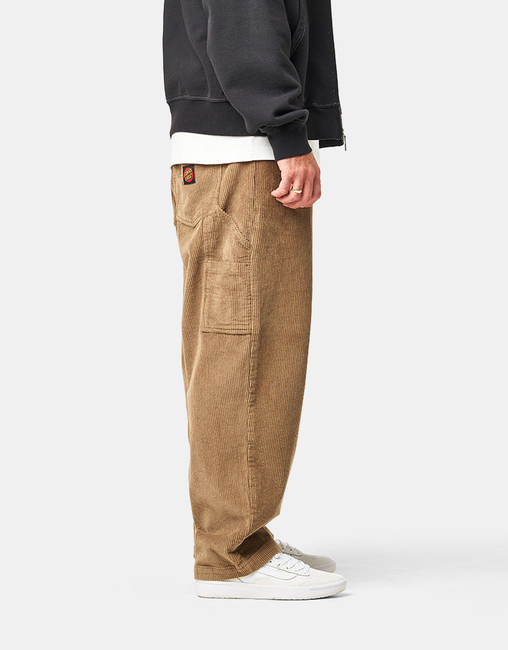 Santa Cruz Cord Carpenter Big Pants - Desert Cord