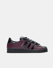 adidas x Marcos Montoya Superstar ADV Skate Shoes - Red Night/Core Black/Red Night