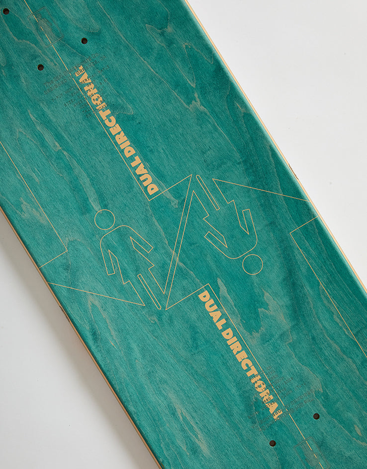 Girl McCrank Khaki to Shacky OG 'DD TWIN TIP' G096 Skateboard Deck - 8.56"