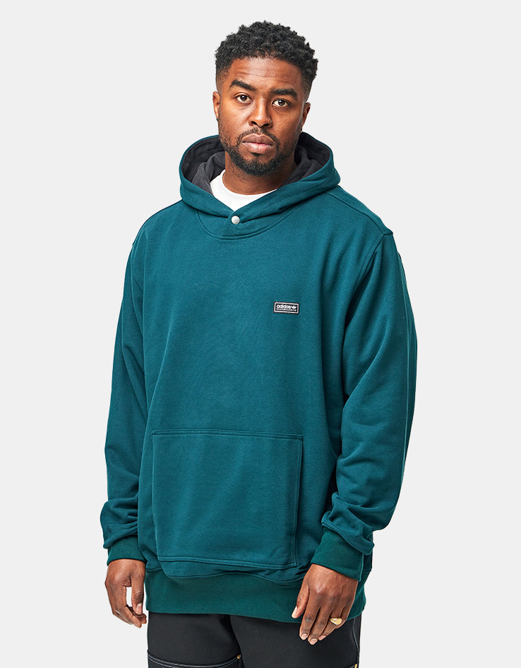 adidas x Gonz Head Pullover Hoodie - Aurora Ivy/Black