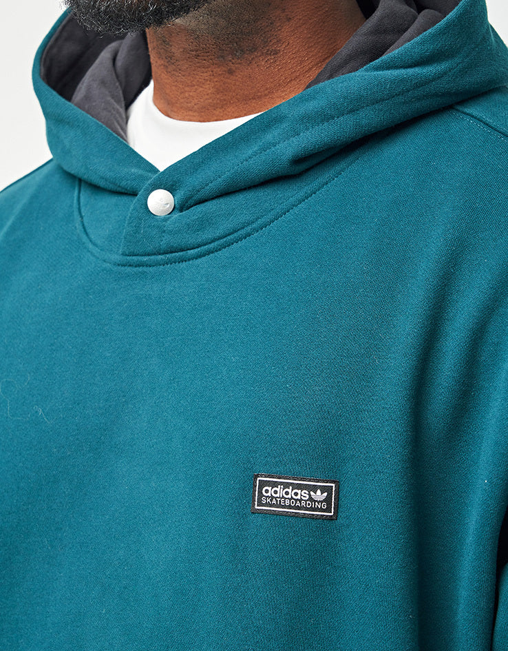 adidas x Gonz Head Pullover Hoodie - Aurora Ivy/Black