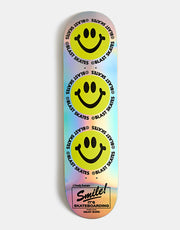Blast Skates Holooraphic Smile Skateboard Deck - 8.25"