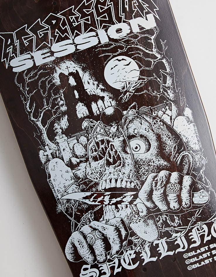 Blast Skates Snelling Aggression Session Skateboard Deck - 10"