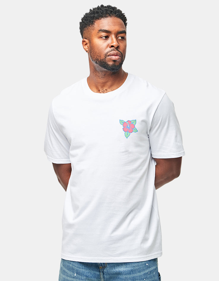 Route One Surfs Up Organic T-Shirt - White