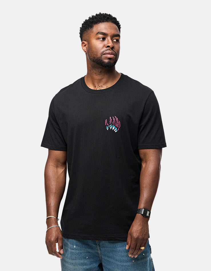 Route One Panther Organic T-Shirt - Black