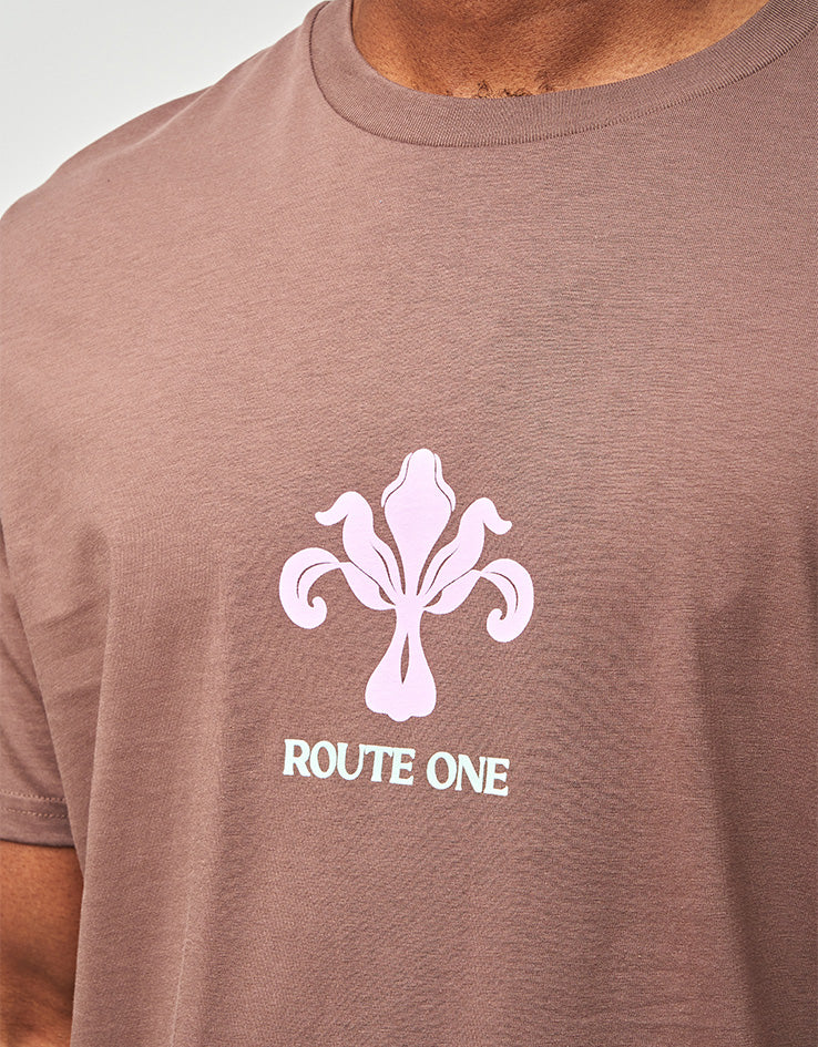 Route One Protect Your Peace Organic T-Shirt - Mocha