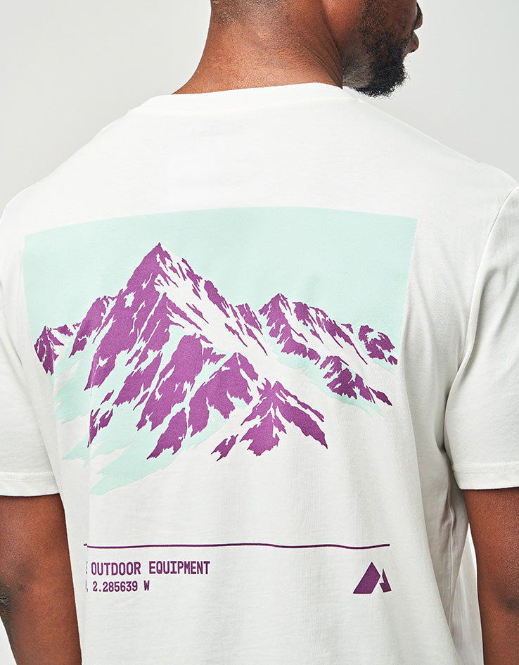 Route One Outdoor Equipment Organic T-Shirt - Off-White