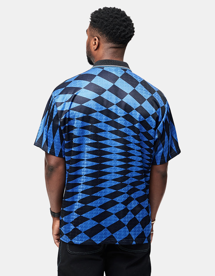 adidas x Thrasher x AFA S/S Jersey - Black/Blue – Route One