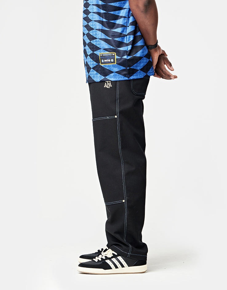 adidas x Thrasher x AFA Double Knee Pant - Black