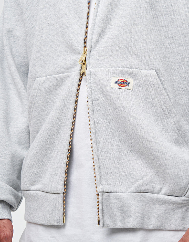Dickies Fostoria Full Zip Hoodie - Light Gray