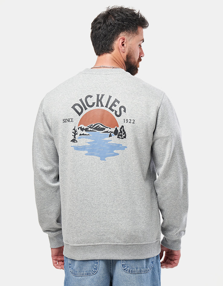Dickies Beach Sweatshirt - Heather Grey