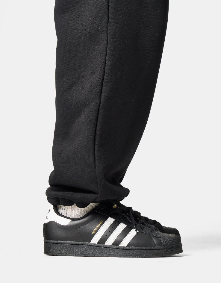 Route One Wide Leg Sweatpant - Black