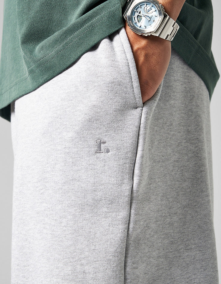 Route One Wide Leg Sweatpant - Heather Grey