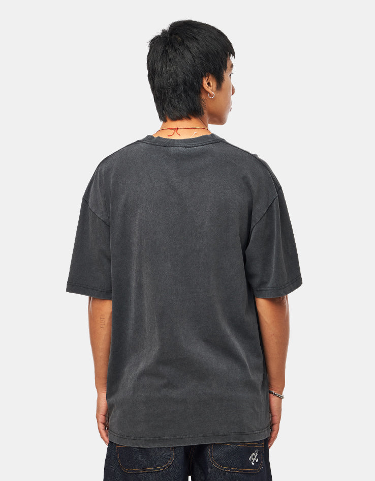 Thrasher Mag Logo Vintage T-Shirt - Black