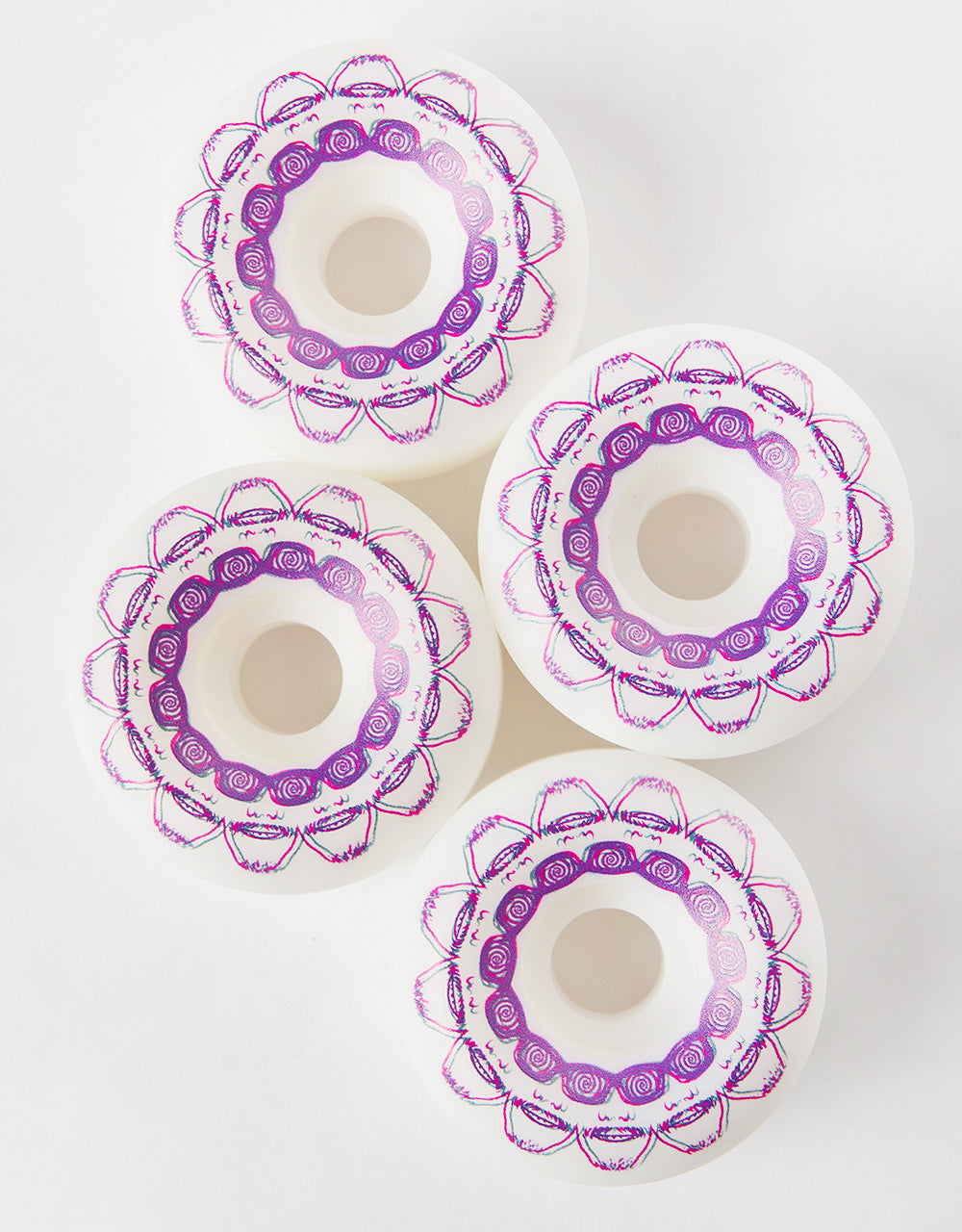 Pig Leabres 3D Conical 99a Skateboard Wheels - 54mm