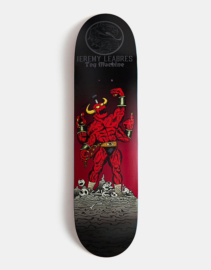 Toy Machine Leabres Death Fight Skateboard Deck - 8.25"