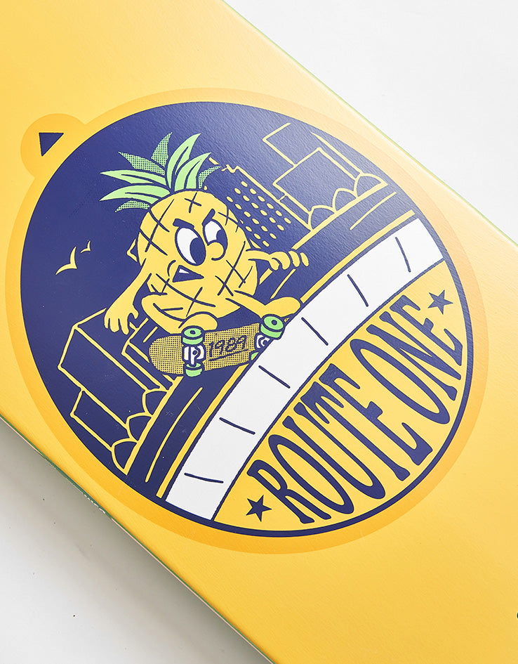 Route One Fruit One Pineapple Skateboard Deck