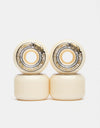 Bones Skull Double Wides V8 99A Skateboard Wheels