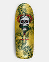 Powell Peralta McGill Skull & Snake Gold Foil Skateboard Deck - 10"