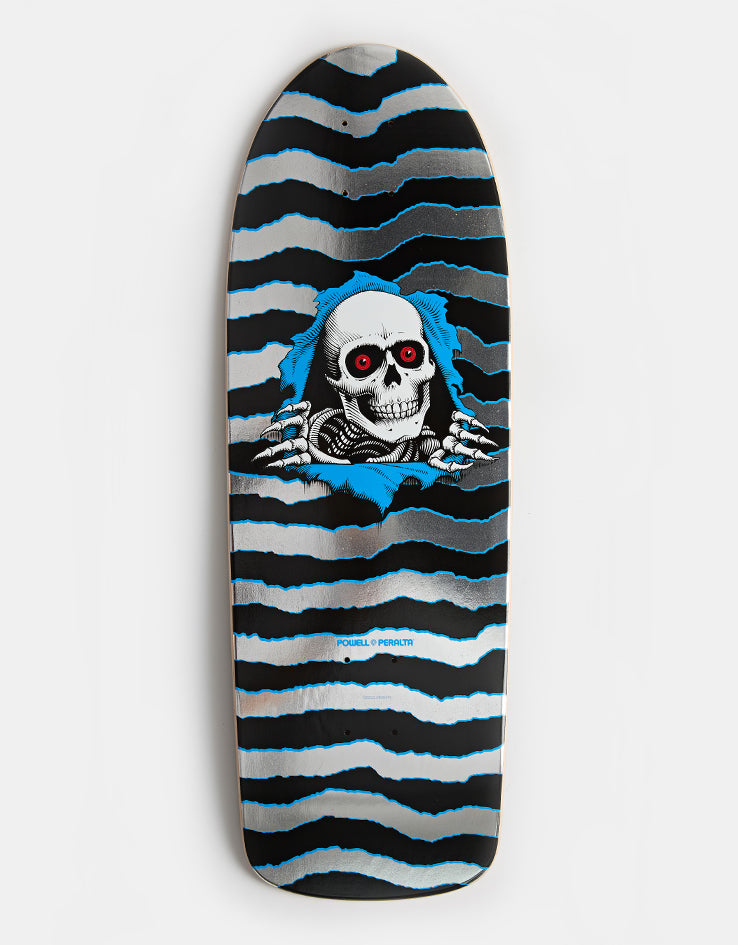 Powell Peralta Ripper O.G.Silver Foil Skateboard Deck - 10"