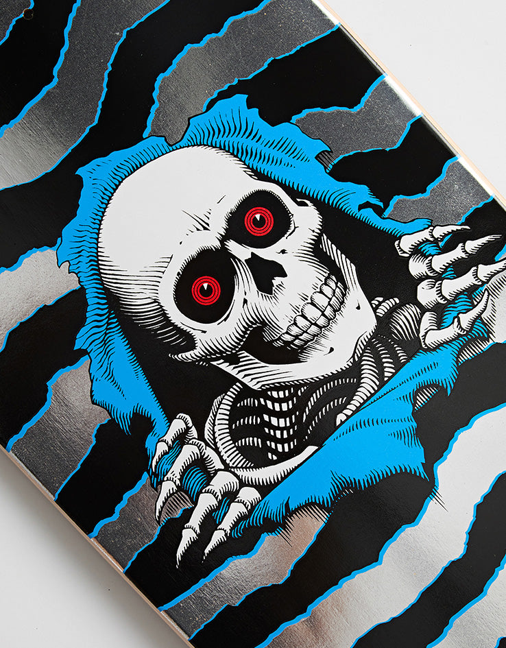 Powell Peralta Ripper O.G.Silver Foil Skateboard Deck - 10"