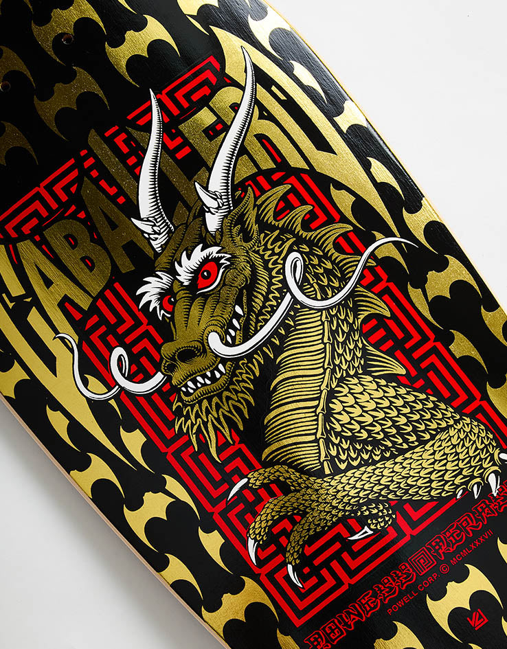 Powell Peralta Caballero Street Gold Foil Skateboard Deck - 9.625"