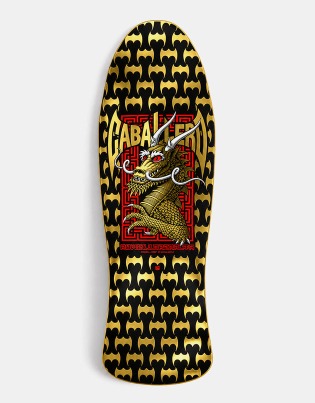 Powell Peralta Caballero Street Gold Foil Skateboard Deck - 9.625"