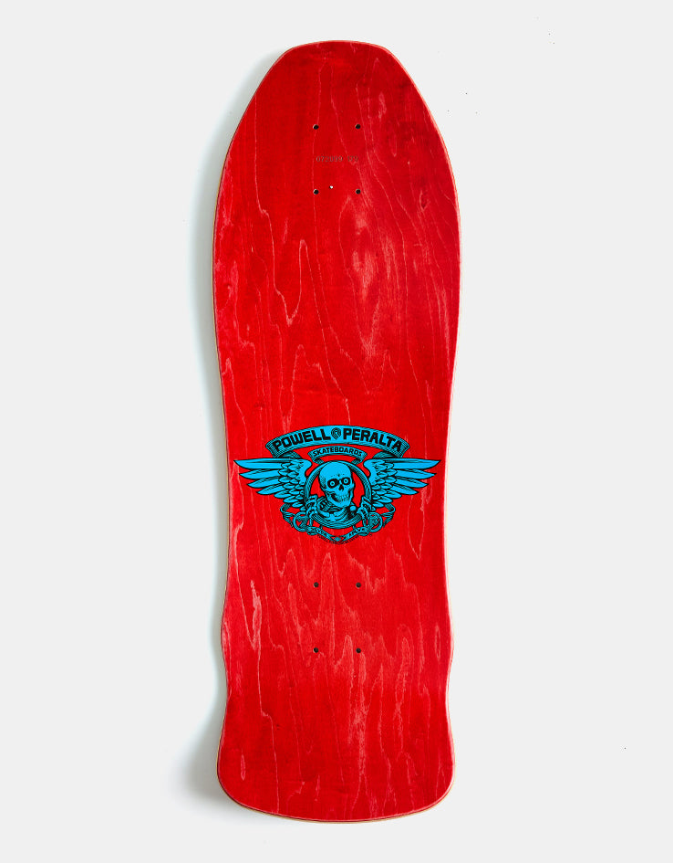 Powell Peralta Ripper Geegah Red Foil Skateboard Deck - 9.75"