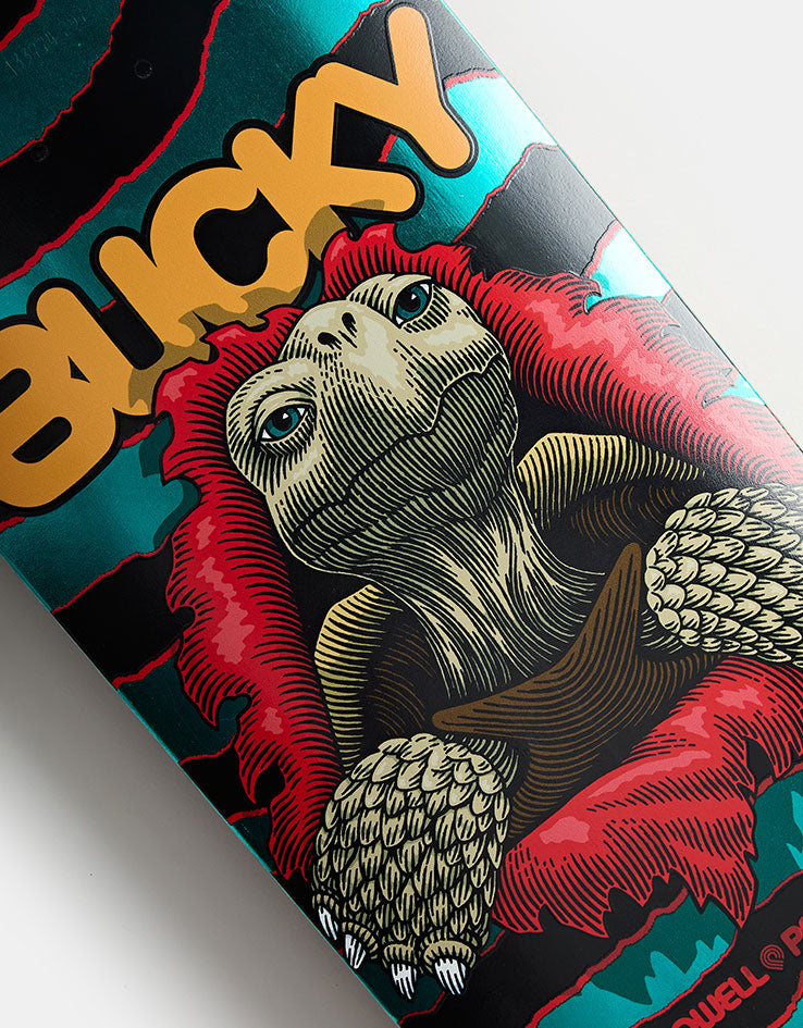 Powell Peralta Lasek FLIGHT Turquoise Foil Skateboard Deck - 8.62"
