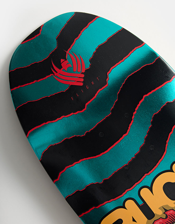 Powell Peralta Lasek FLIGHT Turquoise Foil Skateboard Deck - 8.62"