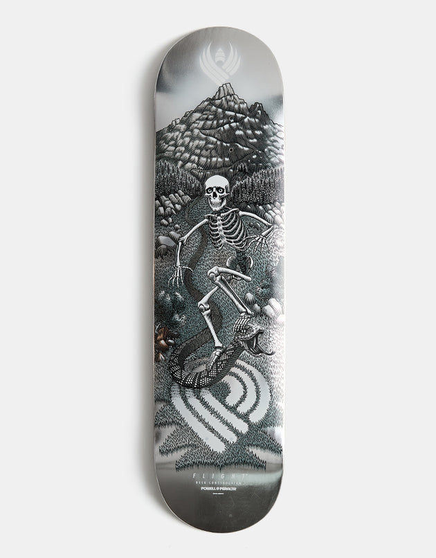 Powell Peralta JM Duran Sidewinder FLIGHT Silver Foil Skateboard Deck - 8.88"