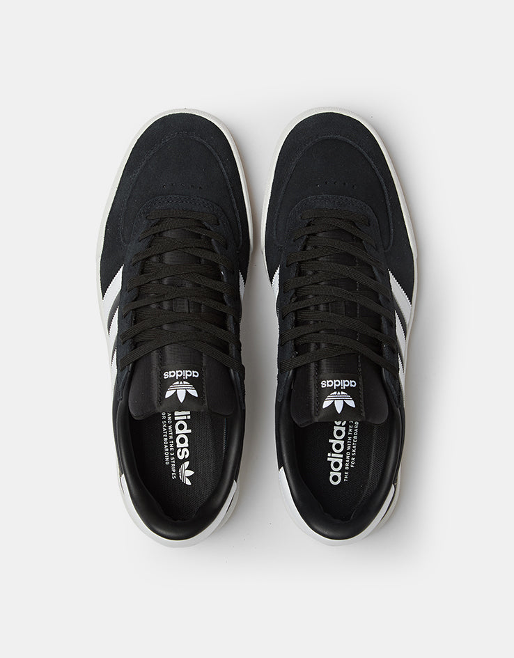 adidas Glenburn Skate Shoes - Core Black/White/Gum