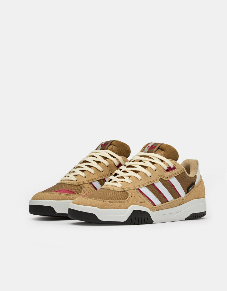 adidas Tekkira Cup Skate Shoes - Cardboard/White/Team Victory Red