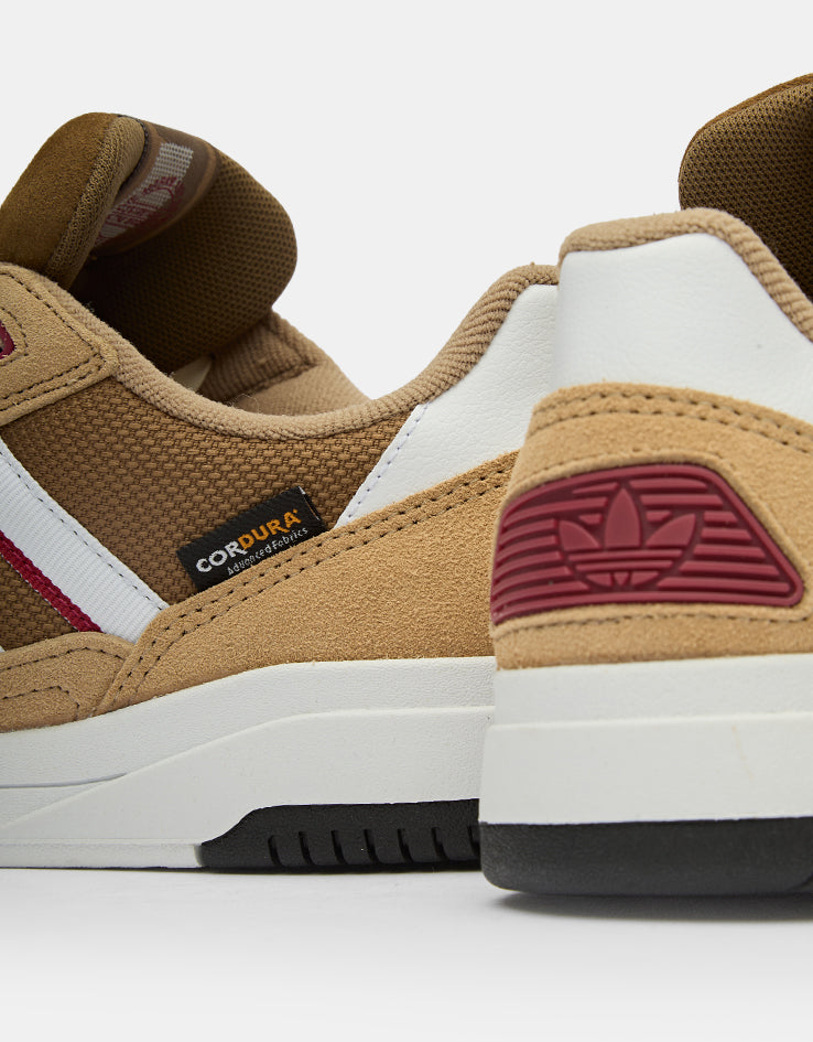 adidas Tekkira Cup Skate Shoes - Cardboard/White/Team Victory Red