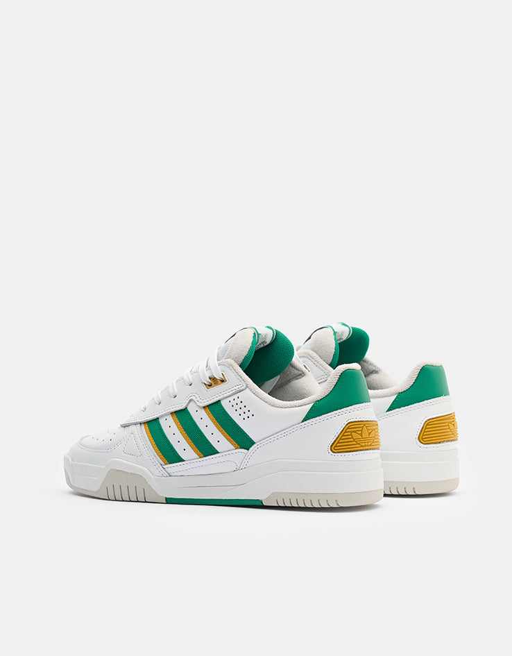 adidas Tekkira Cup Skate Shoes - White/Court Green/Preloved Yellow