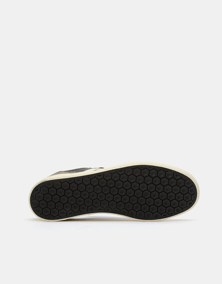 adidas Gazelle ADV Skate Shoes - Core Black/Cream White/Gold Metallic