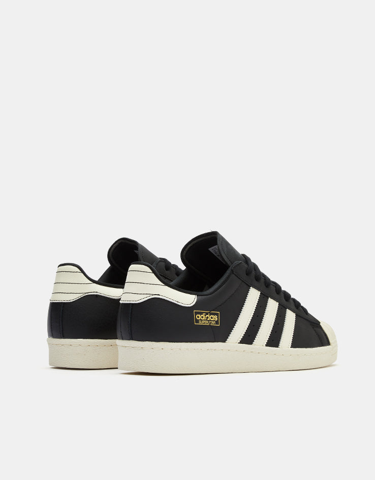 adidas Superstar 80 ADV Skate Shoes - Core Black/Cream White/Gold Metallic