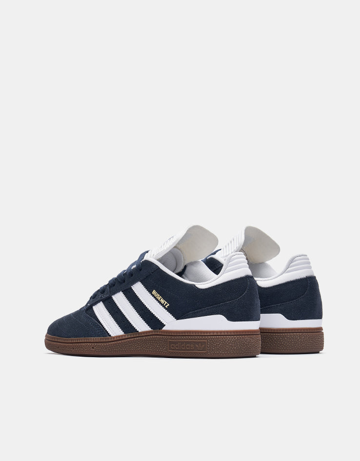 adidas Busenitz Skate Shoes - Aurora Ink/White/Gum