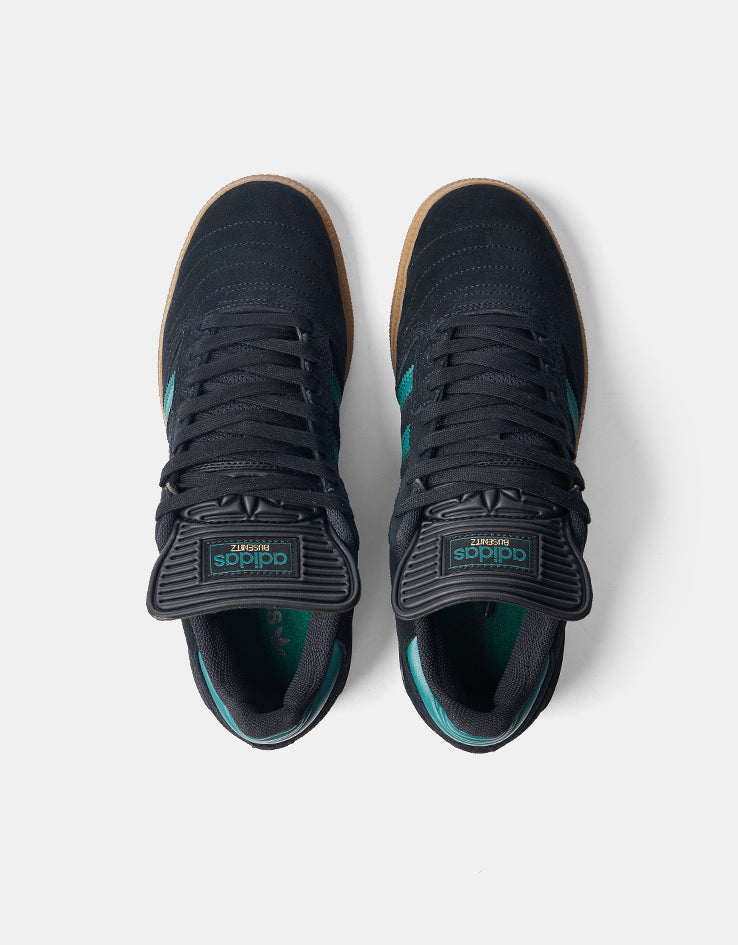 adidas Busenitz Skate Shoes - Core Black/Collegiate Green/Gum