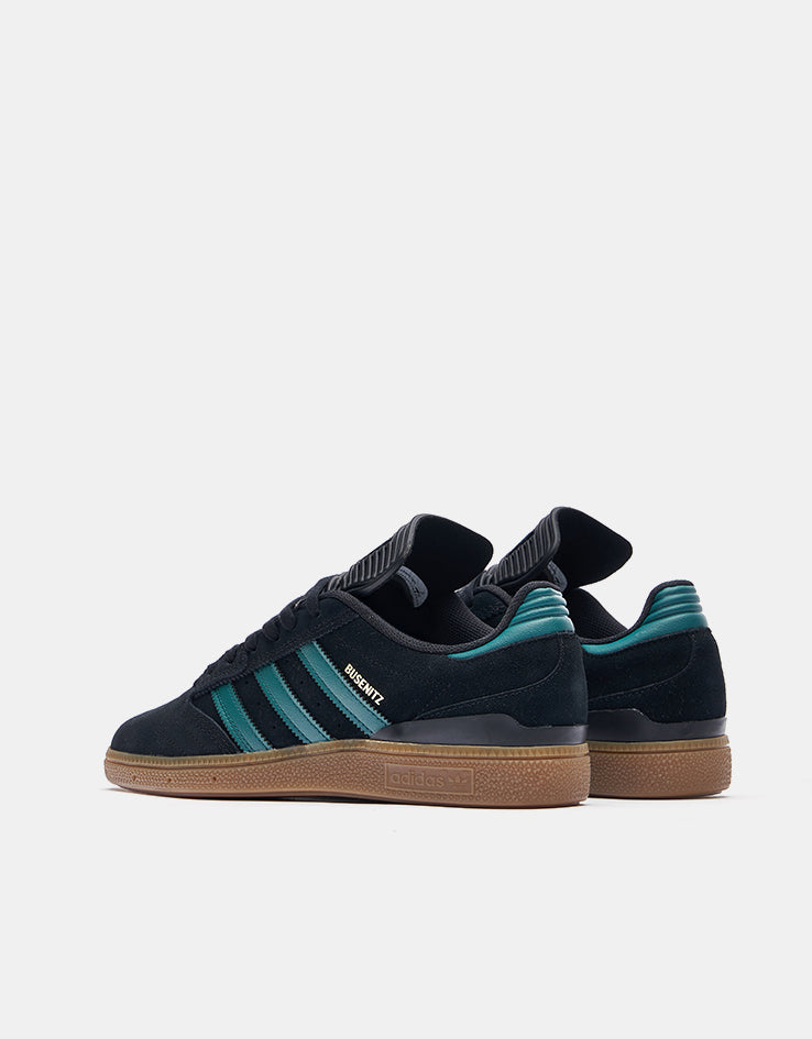 adidas Busenitz Skate Shoes - Core Black/Collegiate Green/Gum