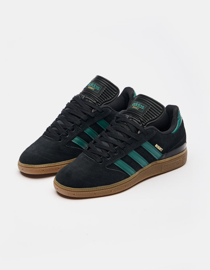 adidas Busenitz Skate Shoes - Core Black/Collegiate Green/Gum